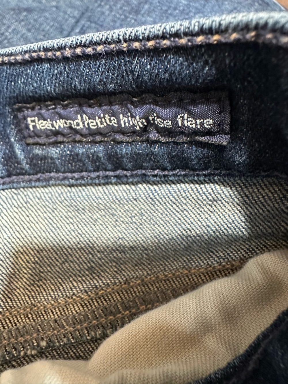 Citizens of Humanity x Anthropologie Fleetwood High Rise Flare Jeans sz 28 - Picture 7 of 11